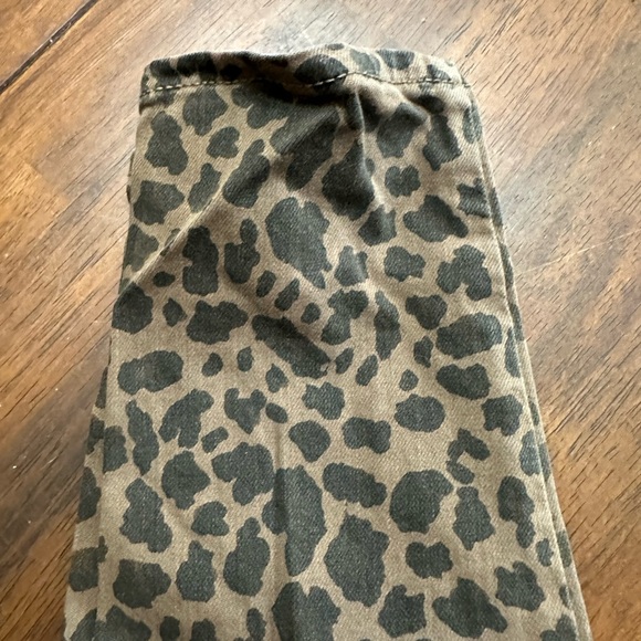 American Eagle next level stretch cheetah curvy super hi rise jeggings  size 6 - Picture 3 of 8